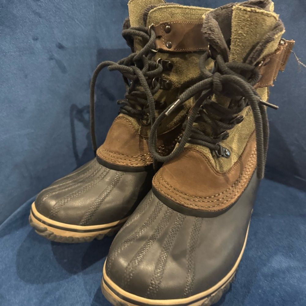 Sorel Unisex Winter Fancy Lace II Boot Waterproof Fleece Lining size EU 39 W8.5